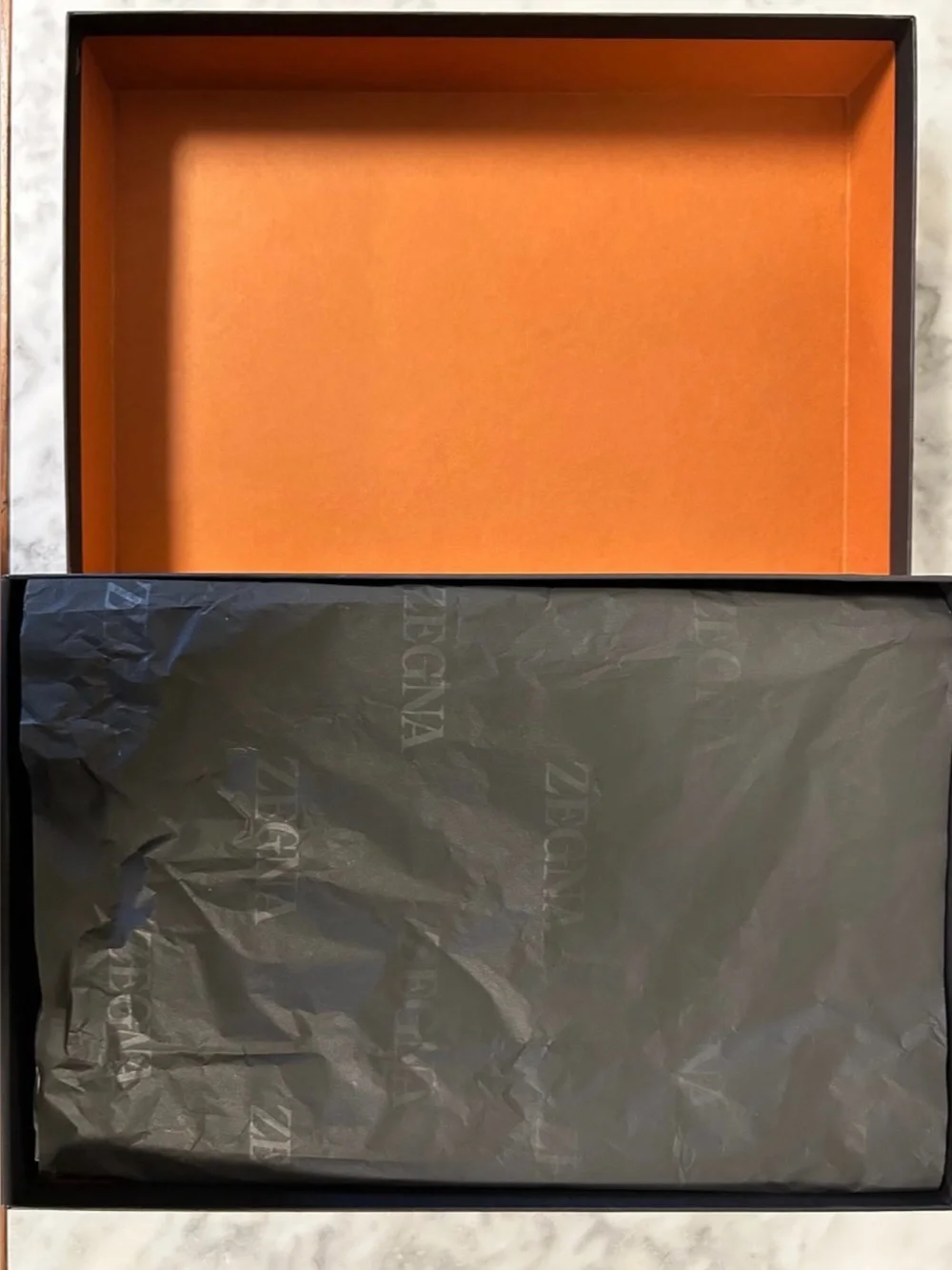 ZEGNA Empty Shoe Box - Fits Men’s US Size 9